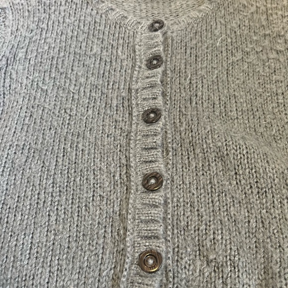 Wooden Ships Wool Knit Cardigan Size S/M - Picture 3 of 6